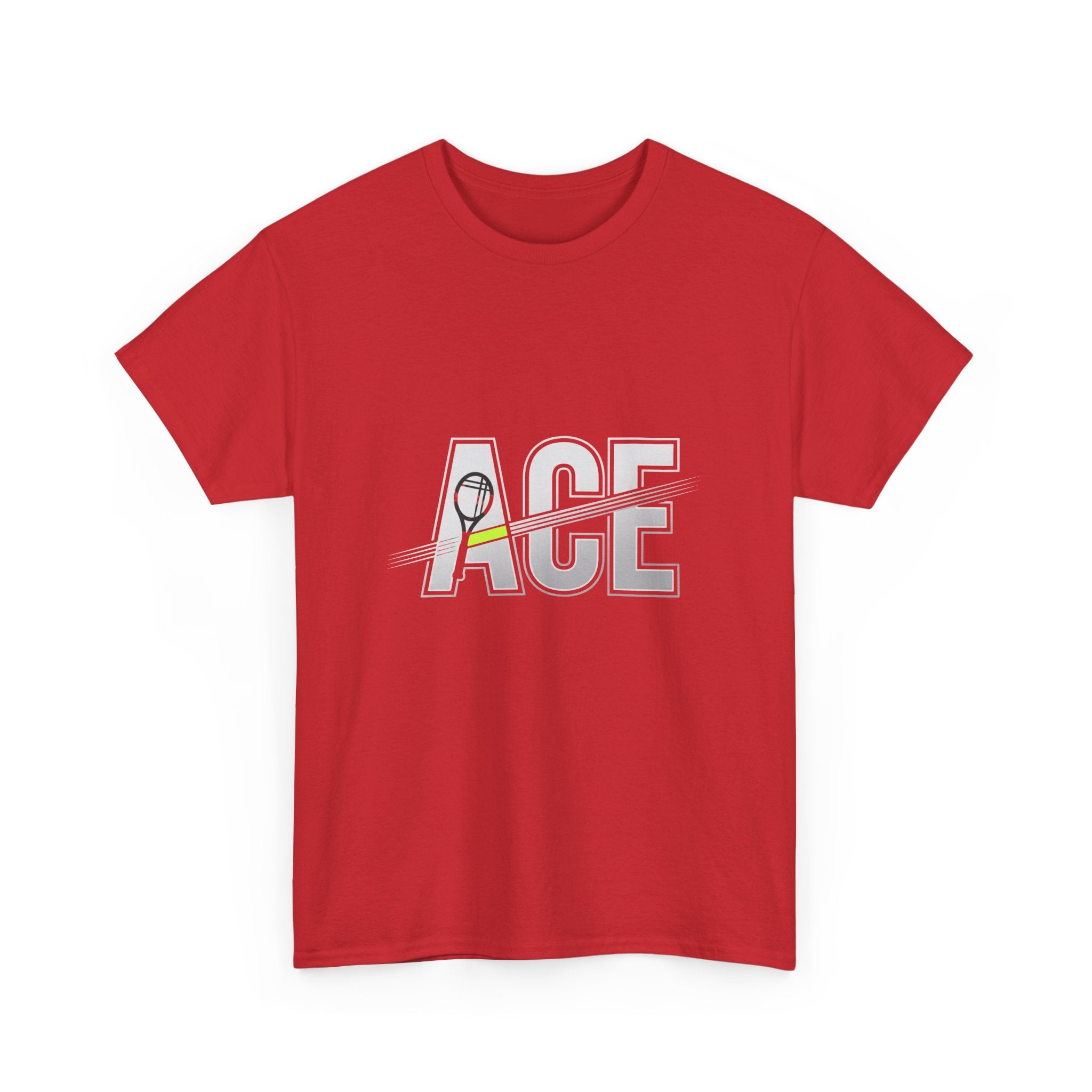 Ace Graphic Tee — Minimal Tennis 'ACE' Design