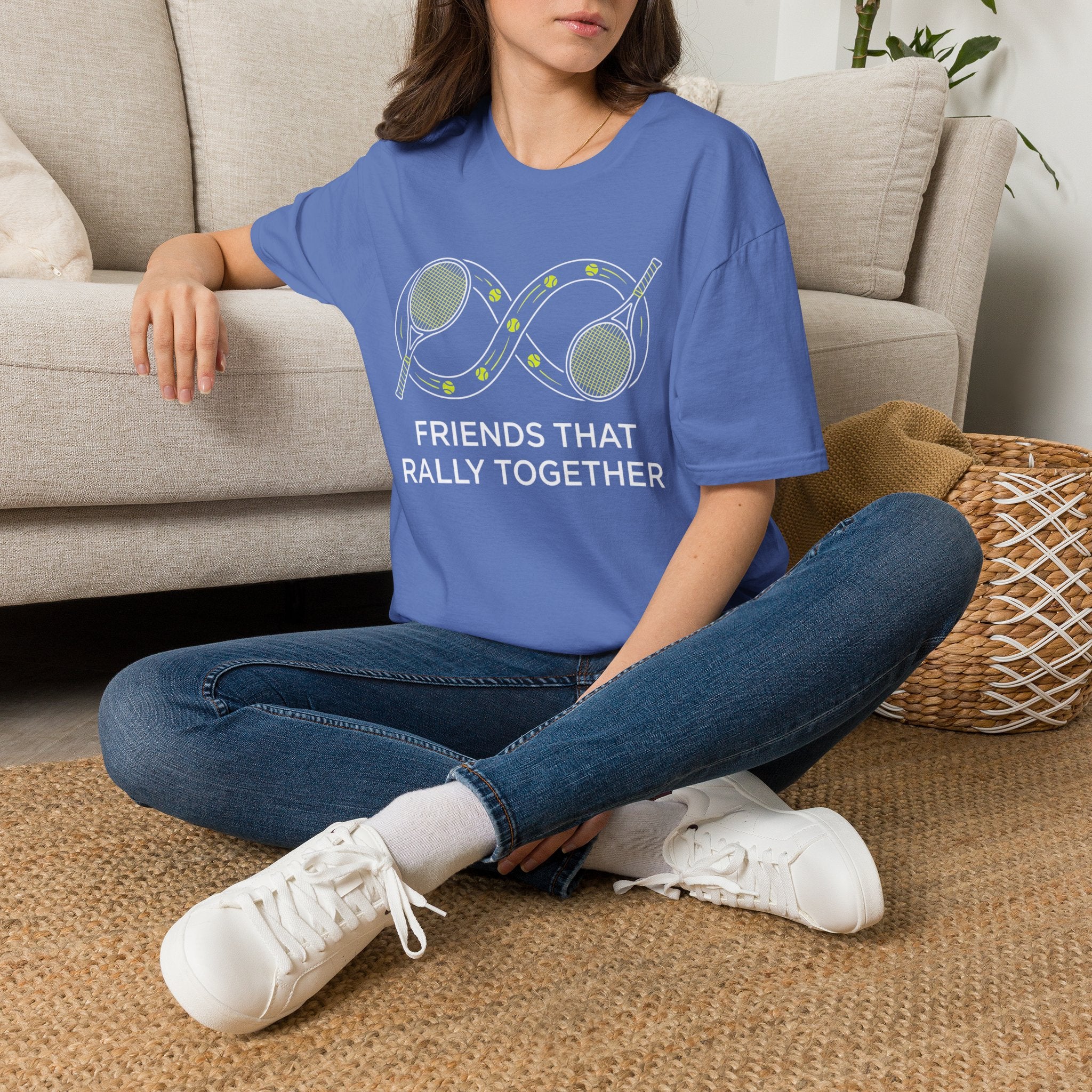Friends That Rally Together Tennis T-Shirt