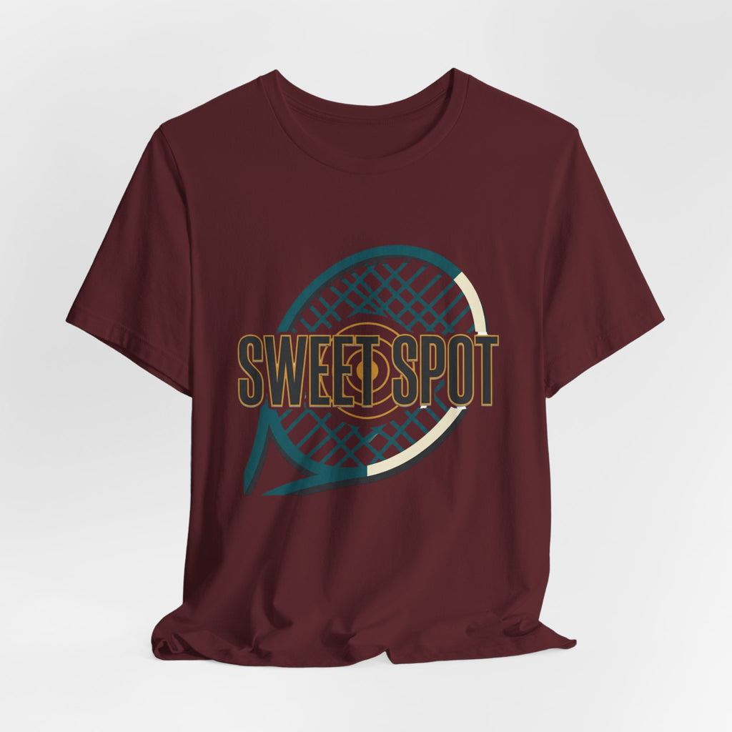 Tennis Tee – “Sweet Spot” Racket Graphic Shirt