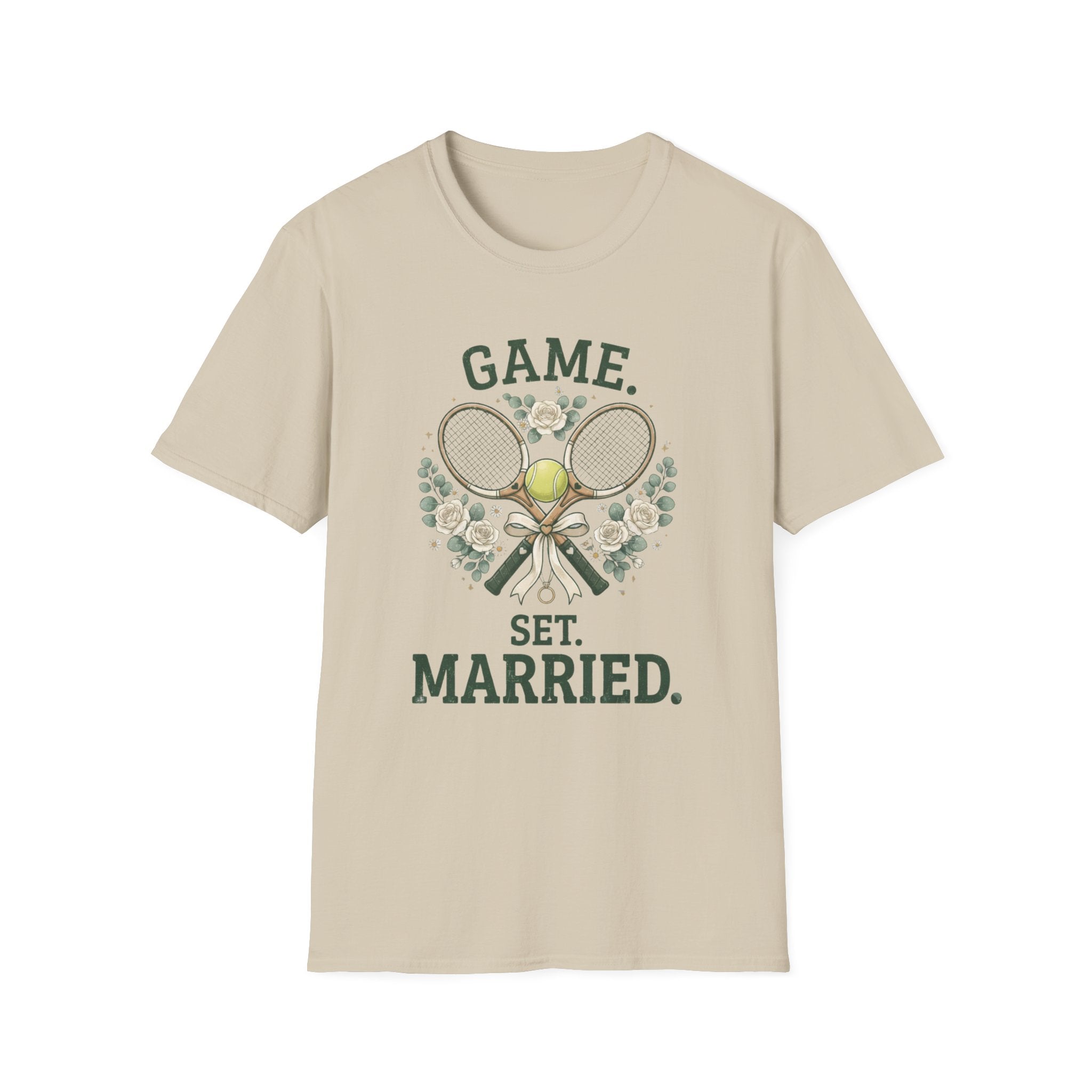 T-Shirt — "Game. Set. Married."