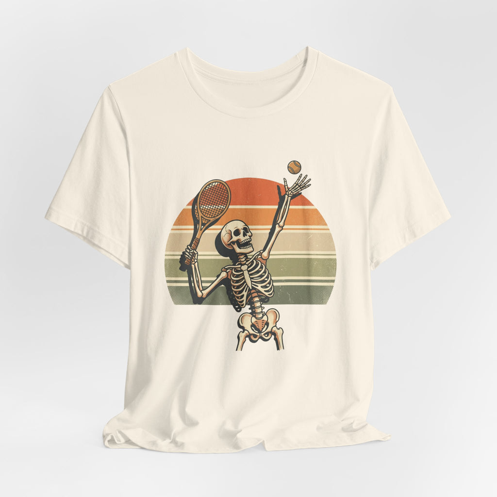 Skeleton Tennis Vintage Sunset Tee