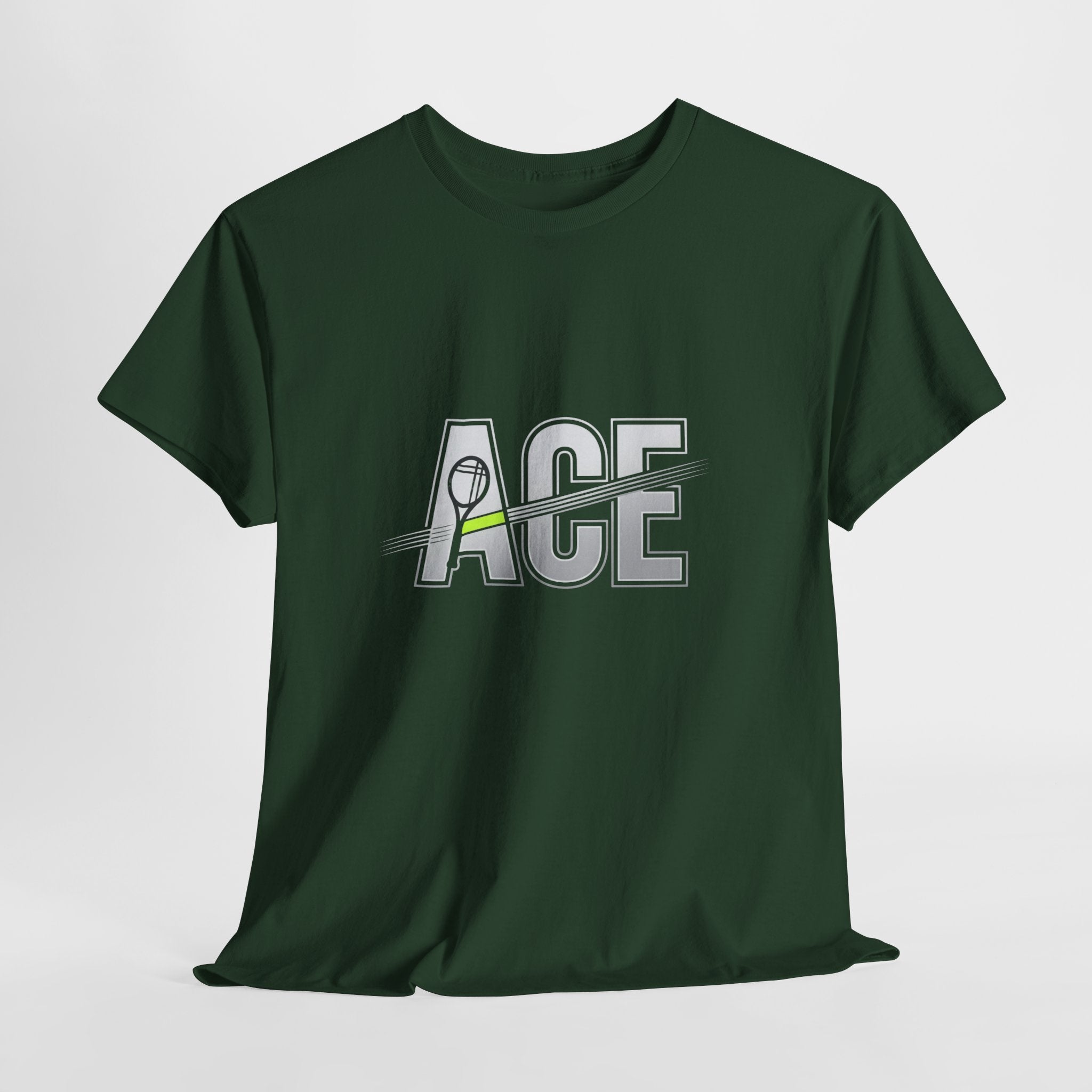 Ace Graphic Tee — Minimal Tennis 'ACE' Design