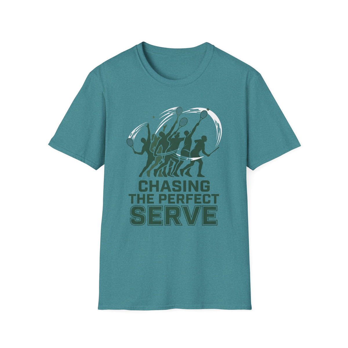 T-Shirt — Chasing the Perfect Serve Tennis Graphic Tee