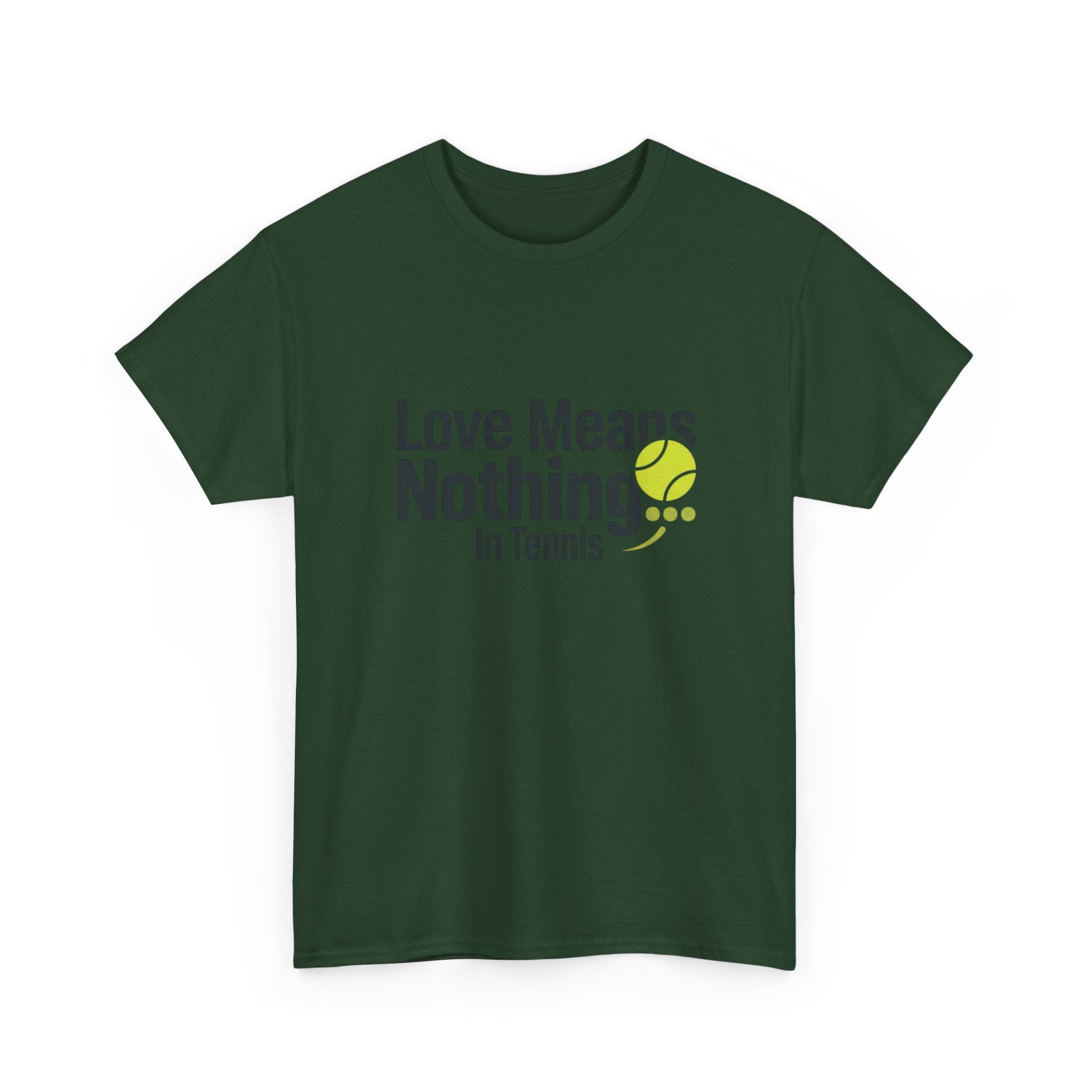 T‑Shirt — "Love Means Nothing in Tennis" Funny Tennis Tee