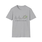 Tennis Rhythm T-Shirt — “The Rhythm of the Game” Tennis Racket & Ball Tee