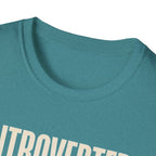 Introverted But Willing to Discuss Tennis T-Shirt