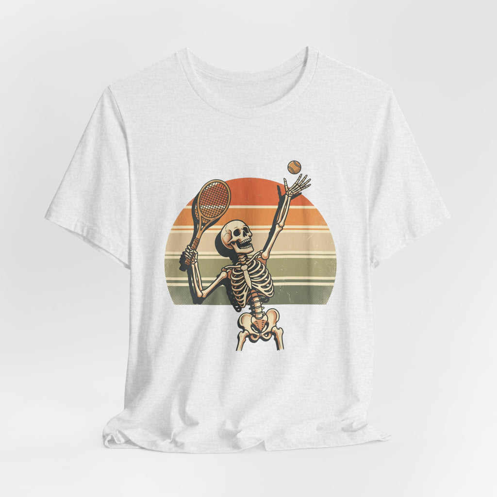 Skeleton Tennis Vintage Sunset Tee