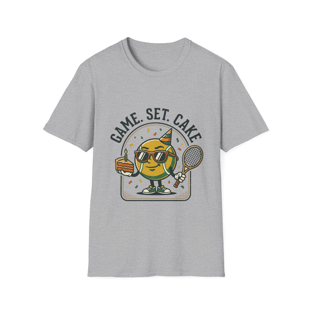 Game. Set. Cake. Tennis Slice Graphic Tee