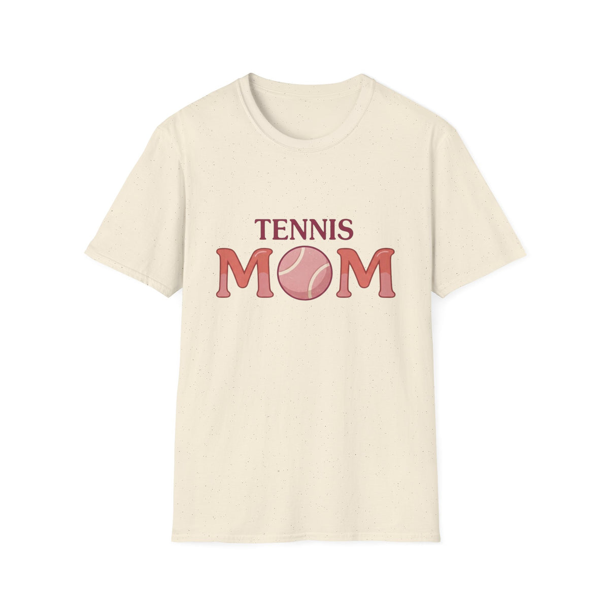 Tennis Mom T-Shirt — Pink Tennis Ball Graphic Tee