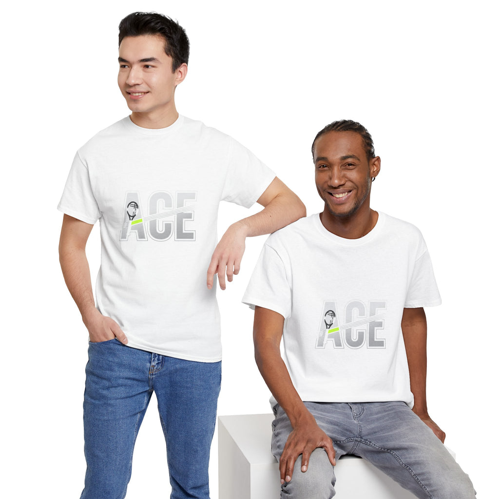 Ace Graphic Tee — Minimal Tennis 'ACE' Design