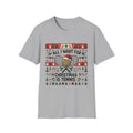Tennis Christmas T‑Shirt — "All I Want For Christmas Is Tennis" Holiday Tee