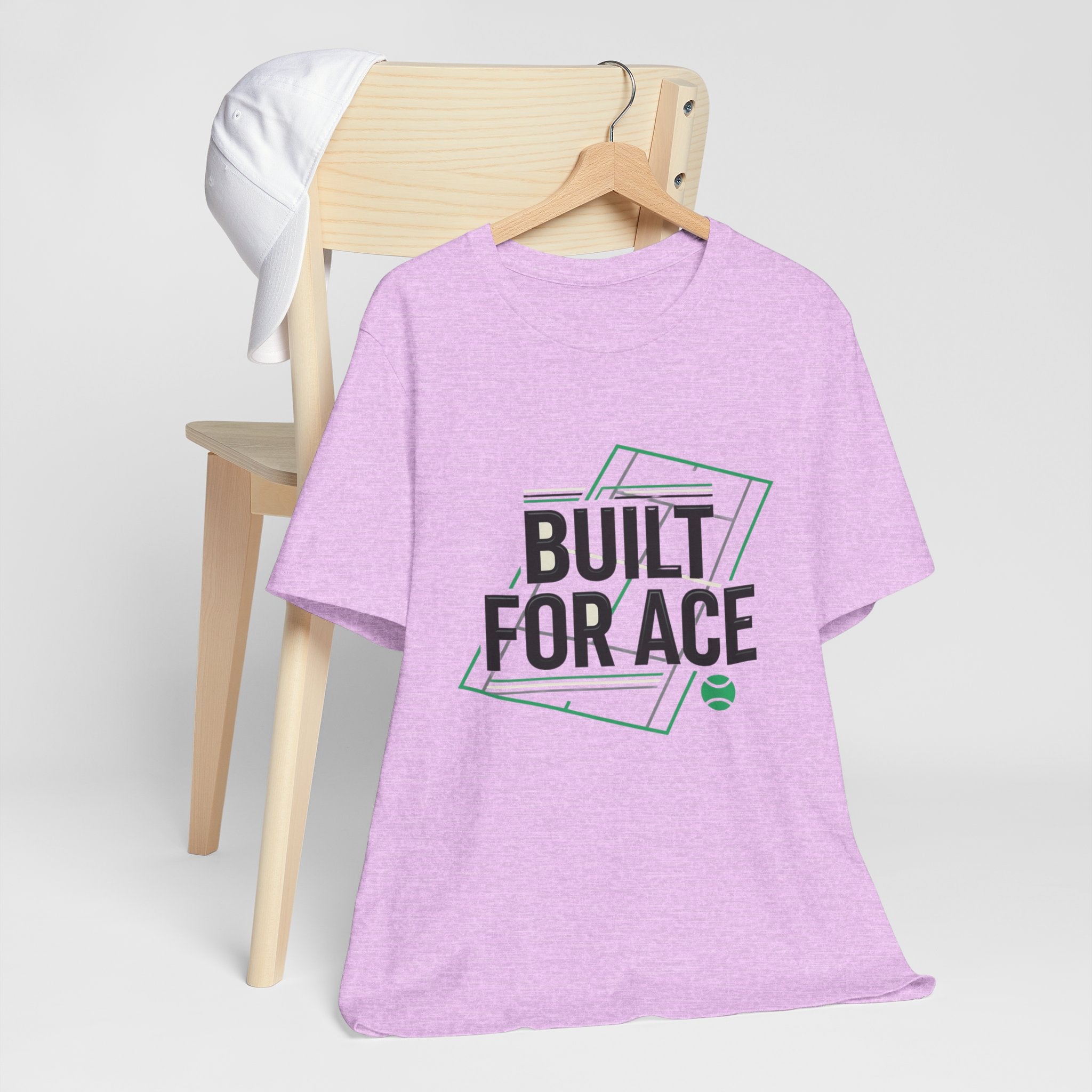 Built For Ace Tennis T‑Shirt – Retro Court Graphic Tee