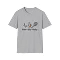 Tennis T-Shirt — Rise · Sip · Rally Coffee & Tennis