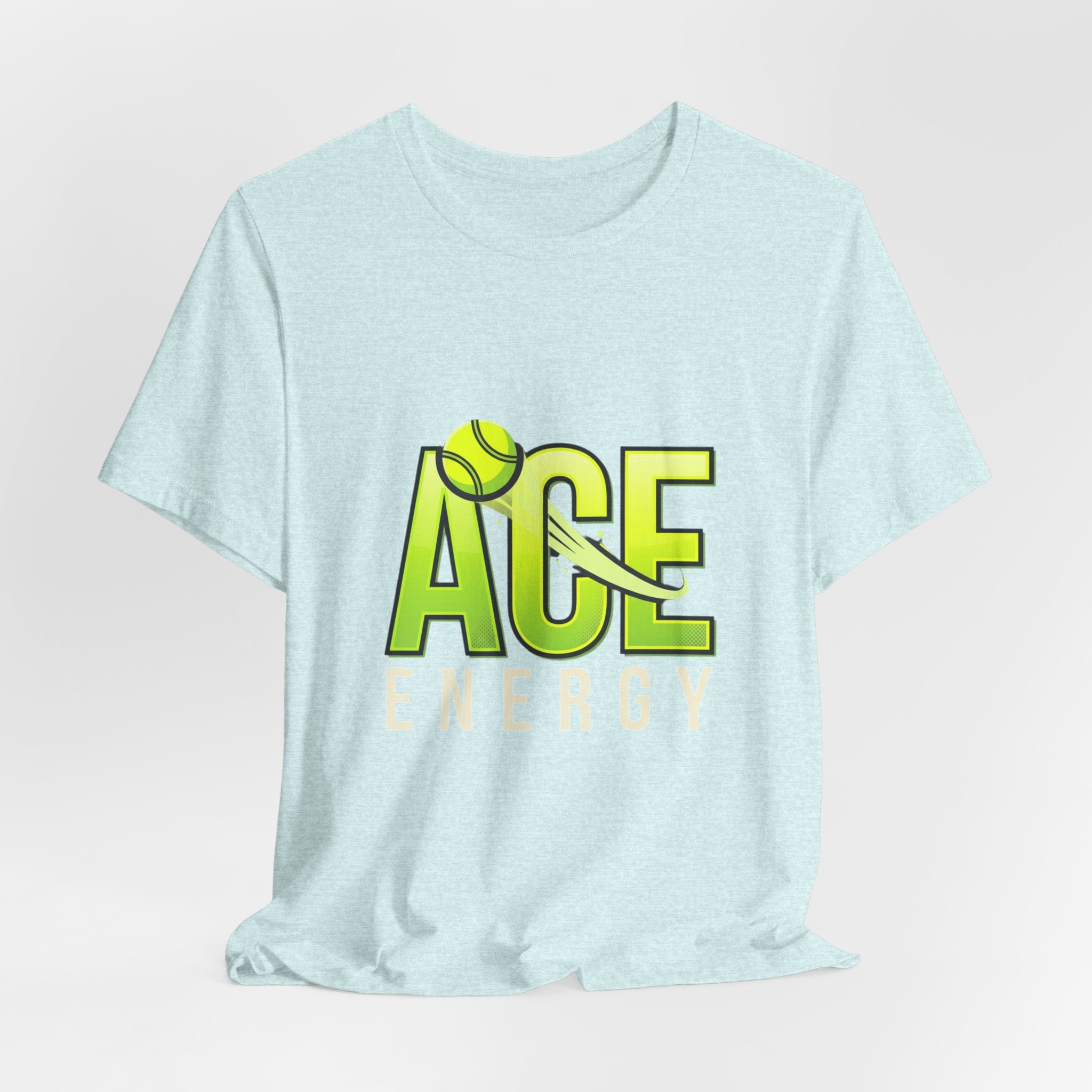 T-Shirt — "Ace Energy" Tennis Graphic Tee