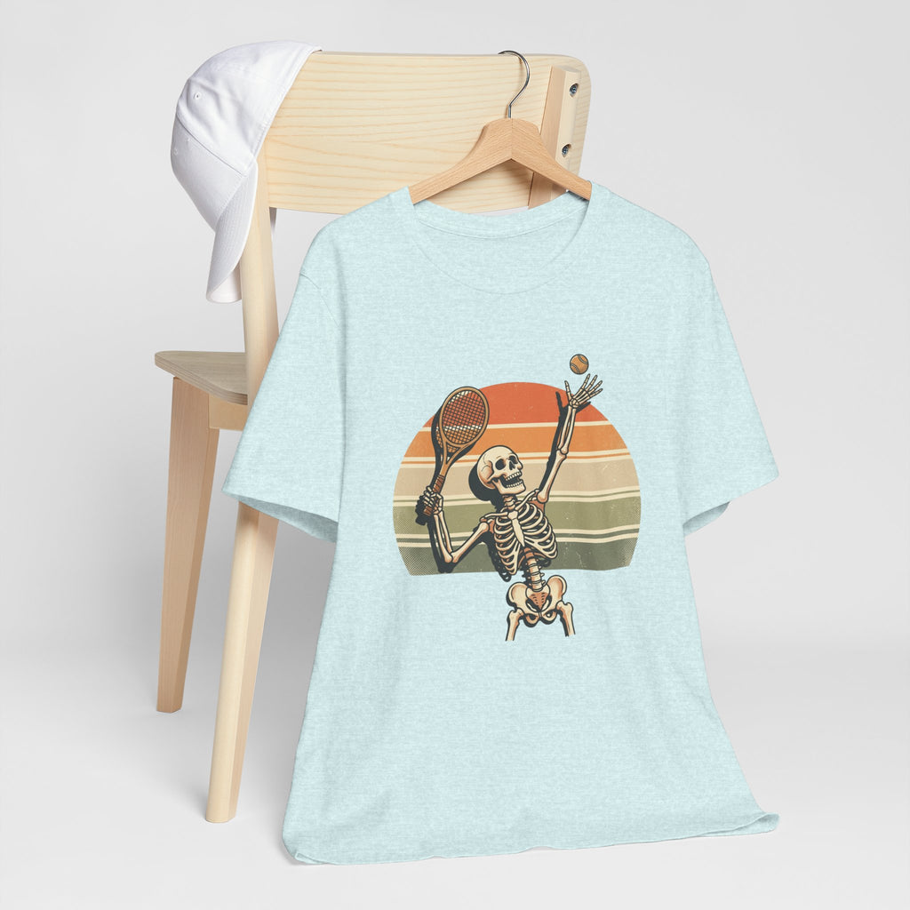 Skeleton Tennis Vintage Sunset Tee