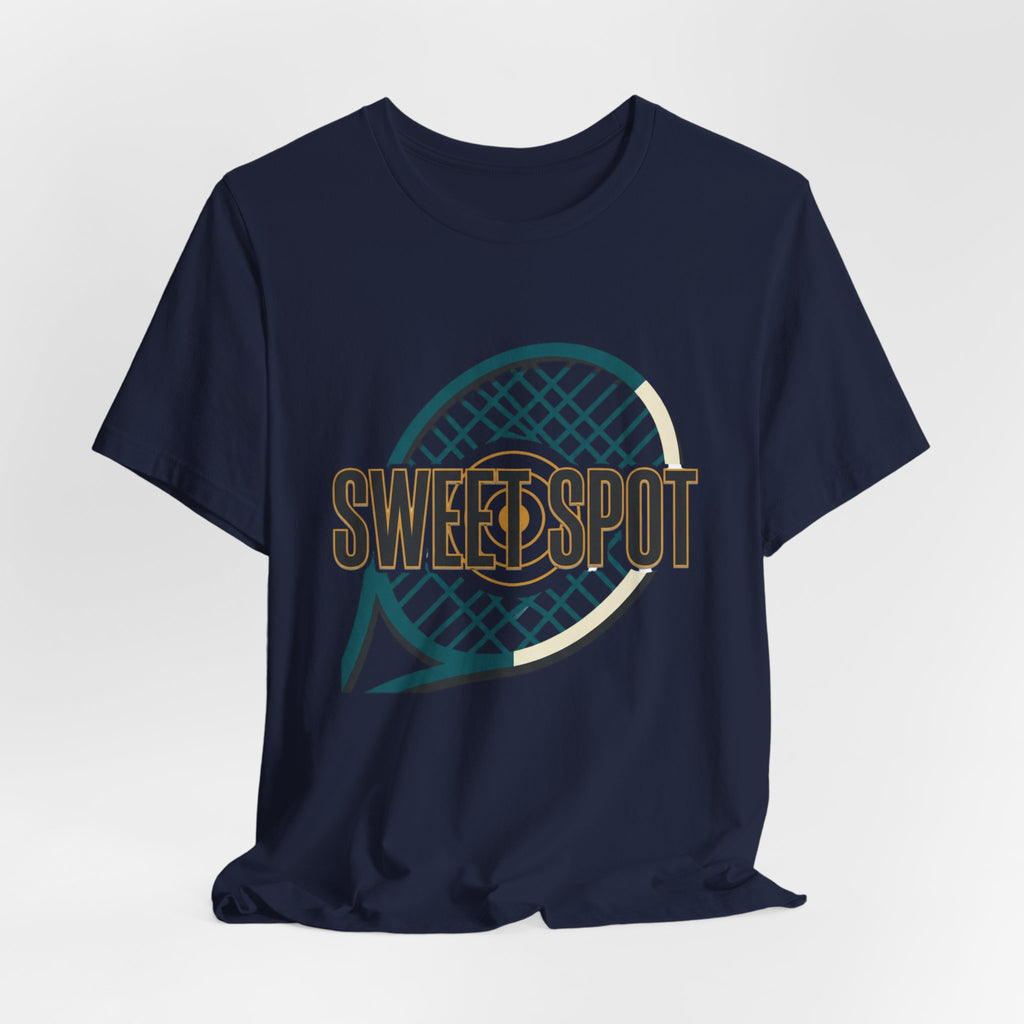 Tennis Tee – “Sweet Spot” Racket Graphic Shirt