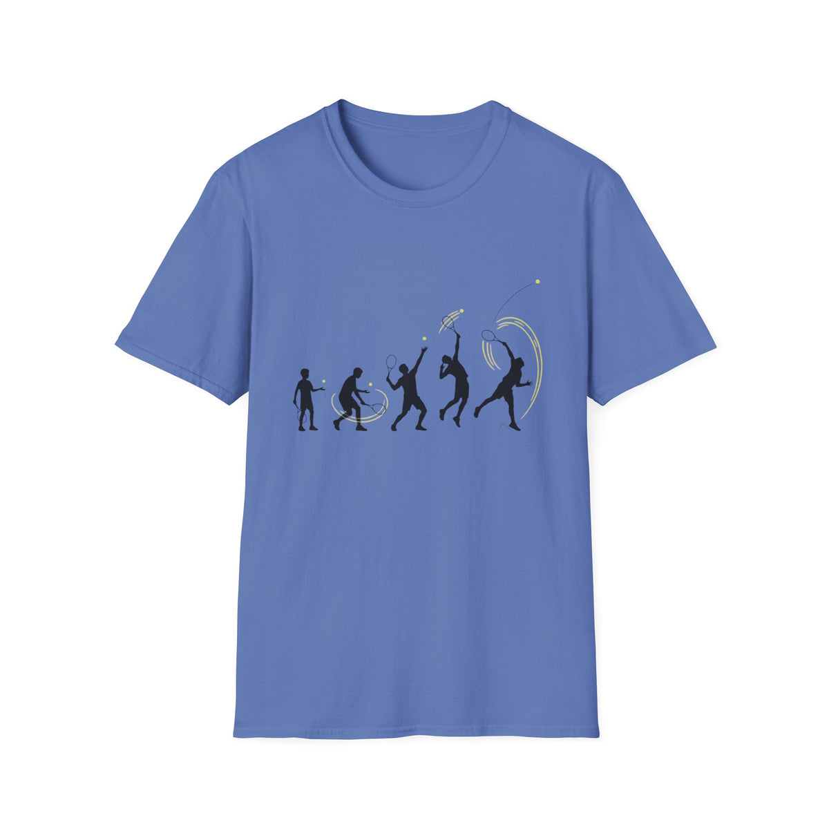 Evolution T-Shirt — Silhouette tennis player