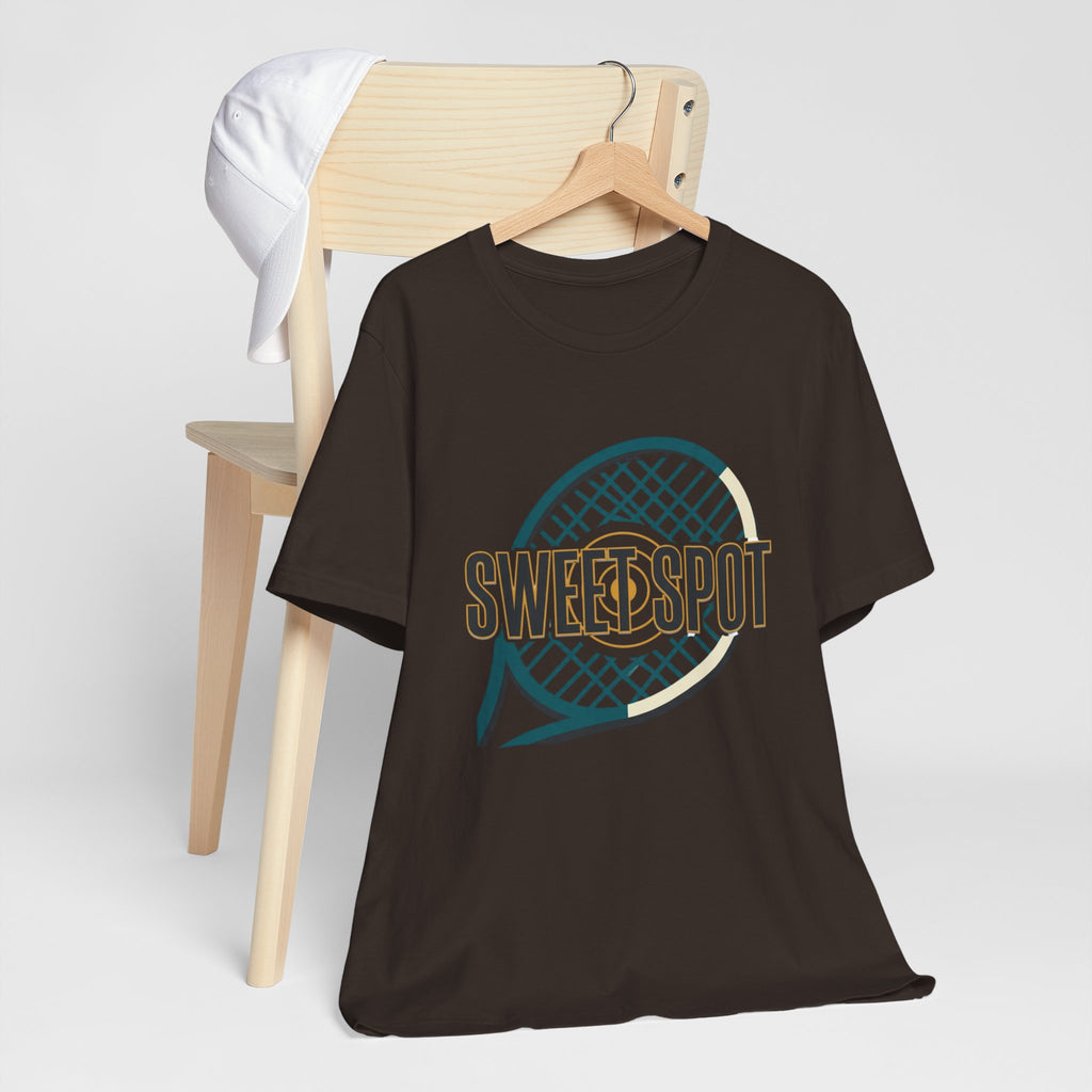 Tennis Tee – “Sweet Spot” Racket Graphic Shirt