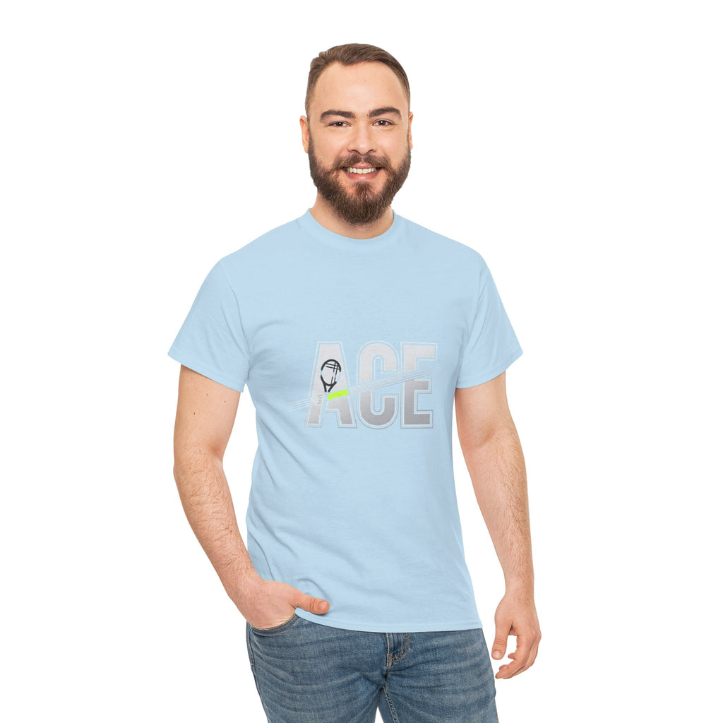 Ace Graphic Tee — Minimal Tennis 'ACE' Design