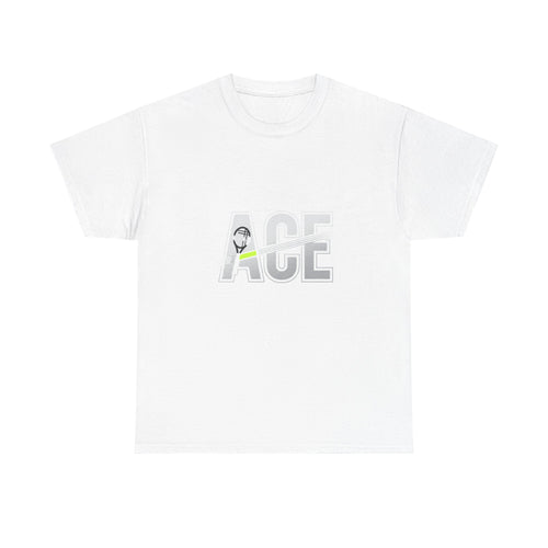 Ace Graphic Tee — Minimal Tennis 'ACE' Design