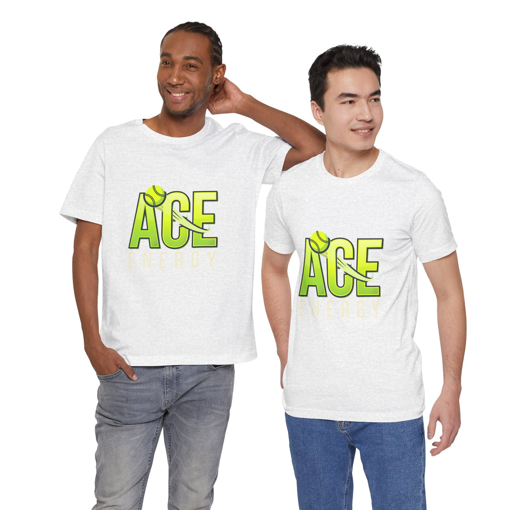 T-Shirt — "Ace Energy" Tennis Graphic Tee