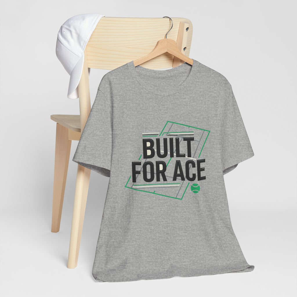 Built For Ace Tennis T‑Shirt – Retro Court Graphic Tee