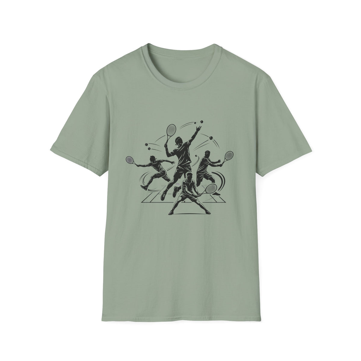 Tennis Player Graphic T-Shirt
