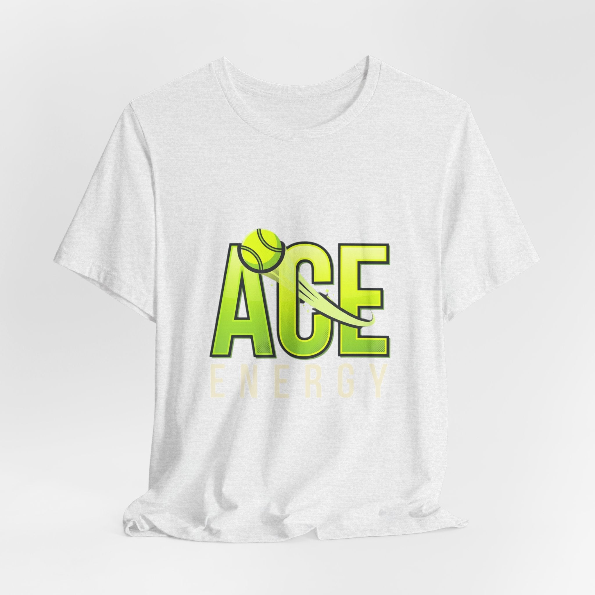 T-Shirt — "Ace Energy" Tennis Graphic Tee