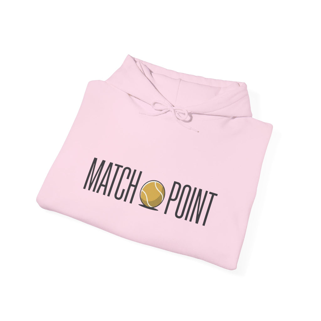 Match Point Tennis Hoodie — 'MATCH POINT' Graphic Pullover