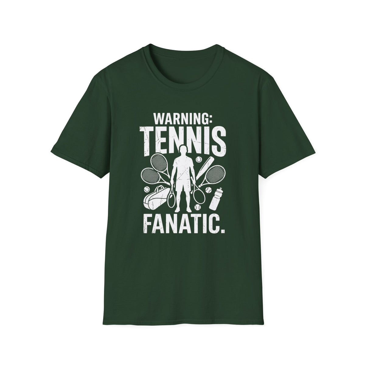 Warning: Tennis Fanatic T-Shirt