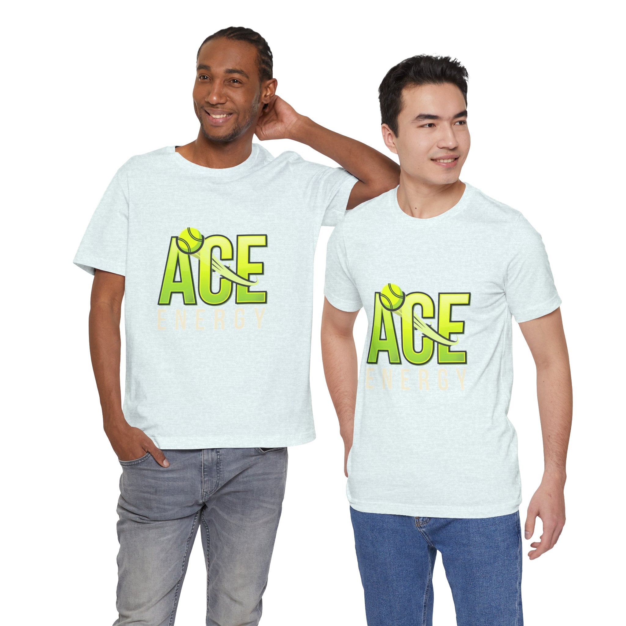 T-Shirt — "Ace Energy" Tennis Graphic Tee