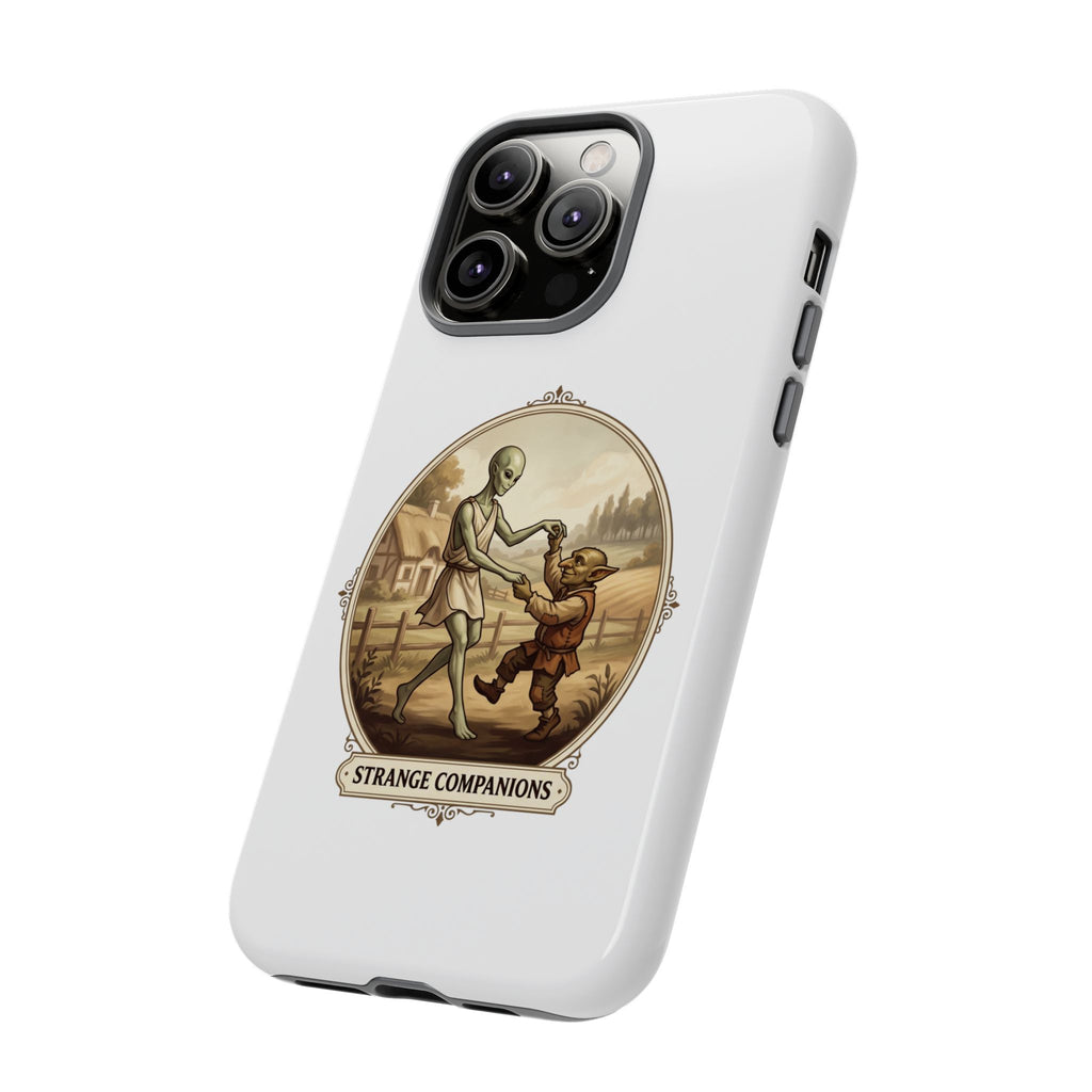 Phone Case — Vintage 'Strange Companions' Alien & Child Illustration