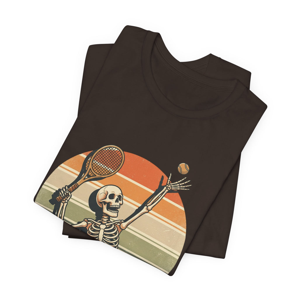 Skeleton Tennis Vintage Sunset Tee