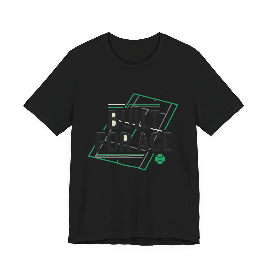 Built For Ace Tennis T‑Shirt – Retro Court Graphic Tee