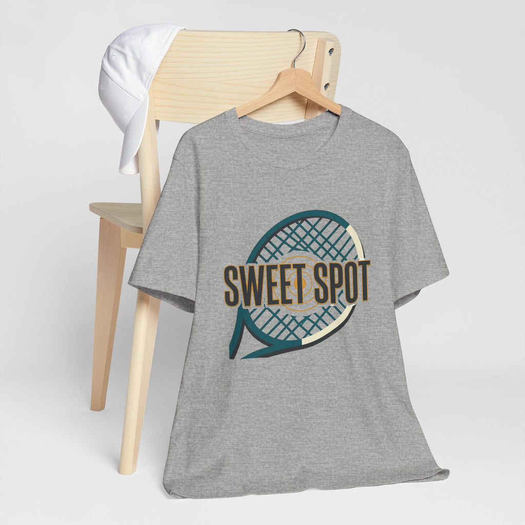 Tennis Tee – “Sweet Spot” Racket Graphic Shirt