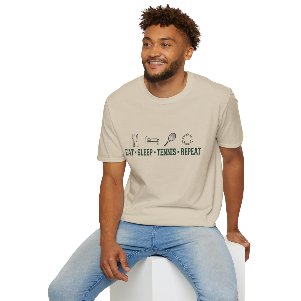 Eat · Sleep · Tennis · Repeat T-Shirt