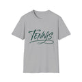 Tennis Script T-Shirt — Athletic Casual Tee for Tennis Players & Fans