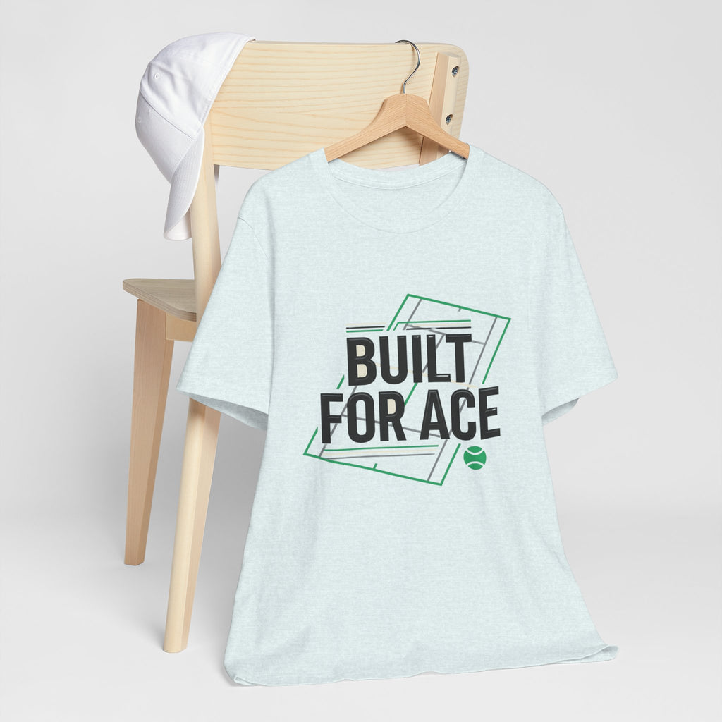 Built For Ace Tennis T‑Shirt – Retro Court Graphic Tee