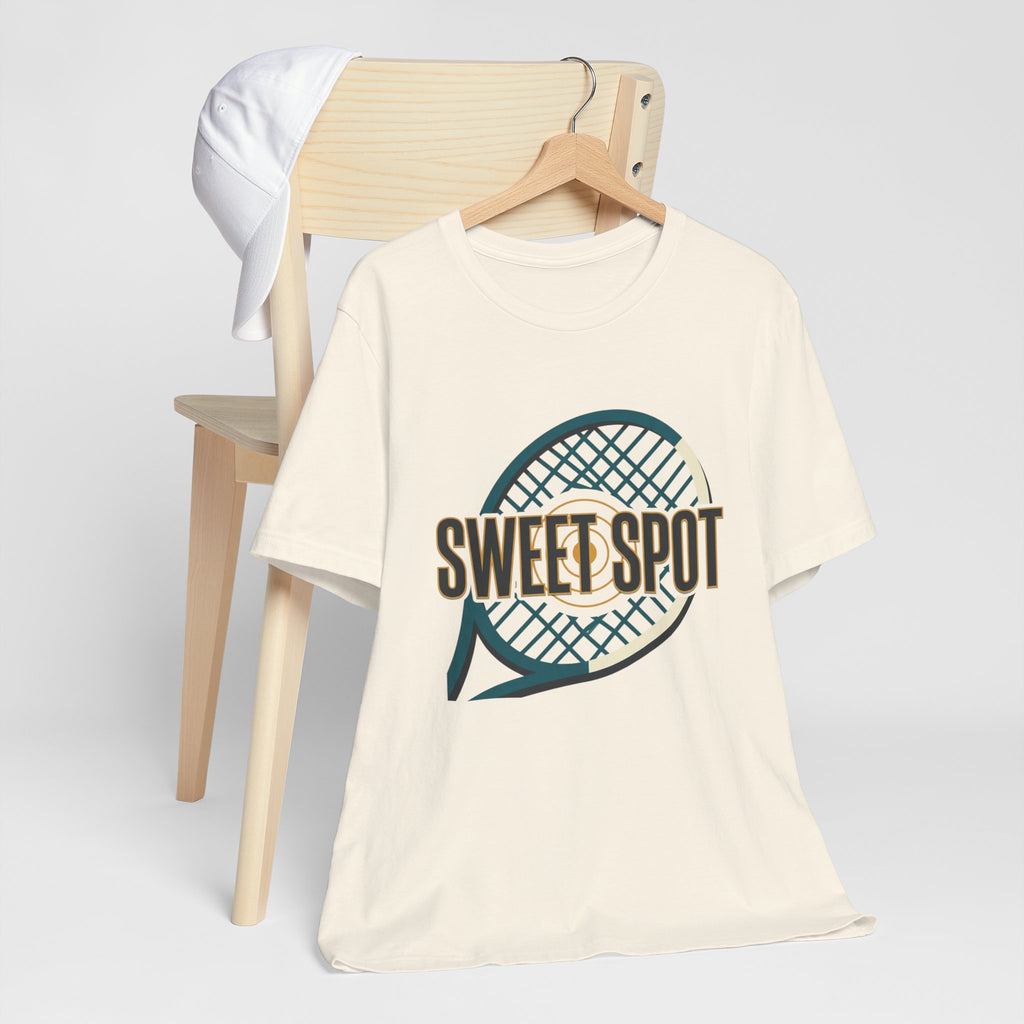 Tennis Tee – “Sweet Spot” Racket Graphic Shirt