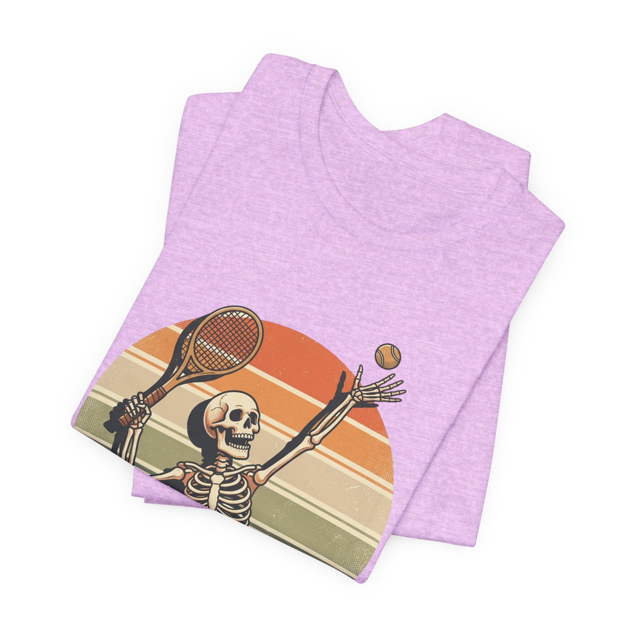 Skeleton Tennis Vintage Sunset Tee