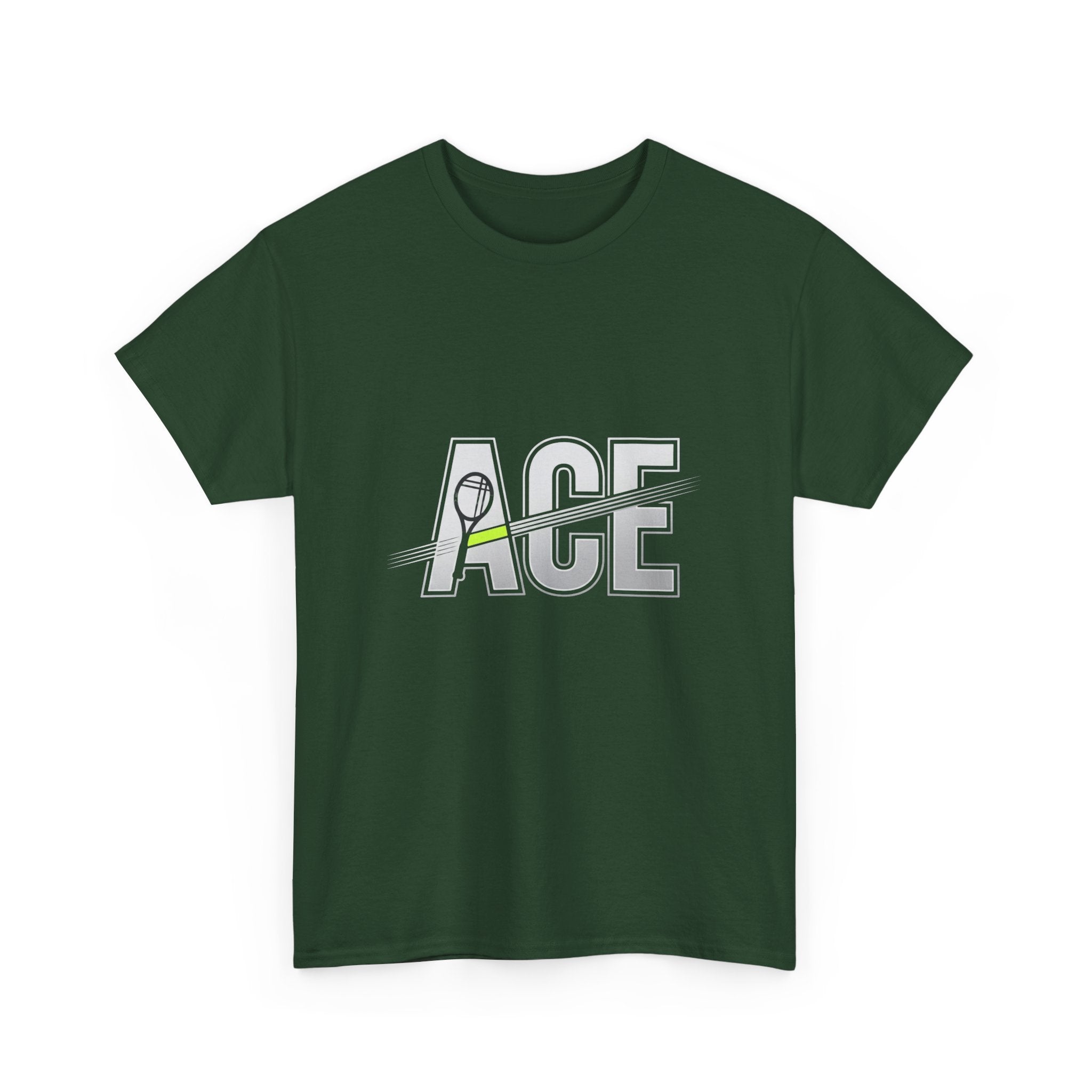 Ace Graphic Tee — Minimal Tennis 'ACE' Design