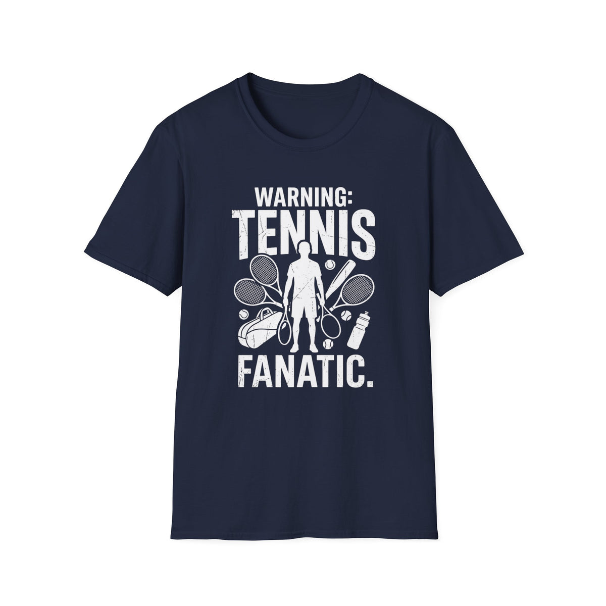 Warning: Tennis Fanatic T-Shirt