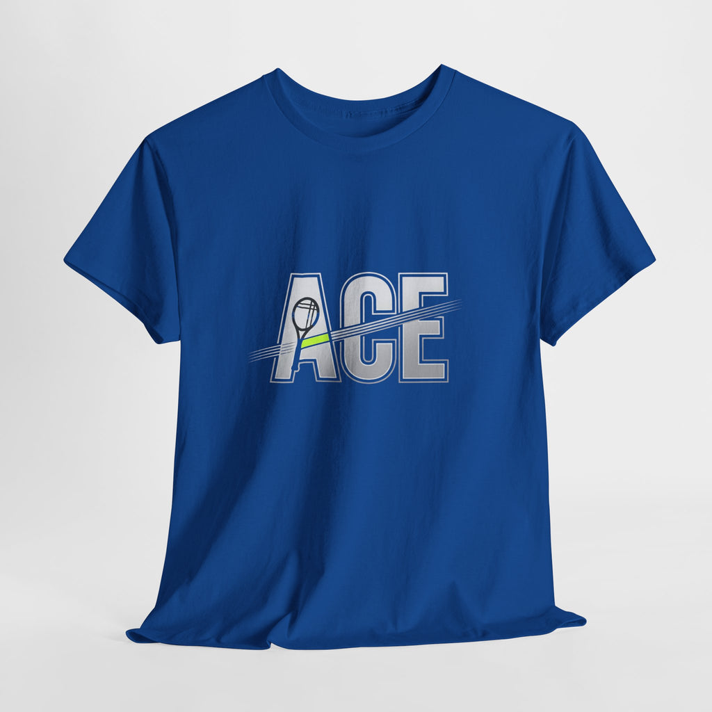Ace Graphic Tee — Minimal Tennis 'ACE' Design