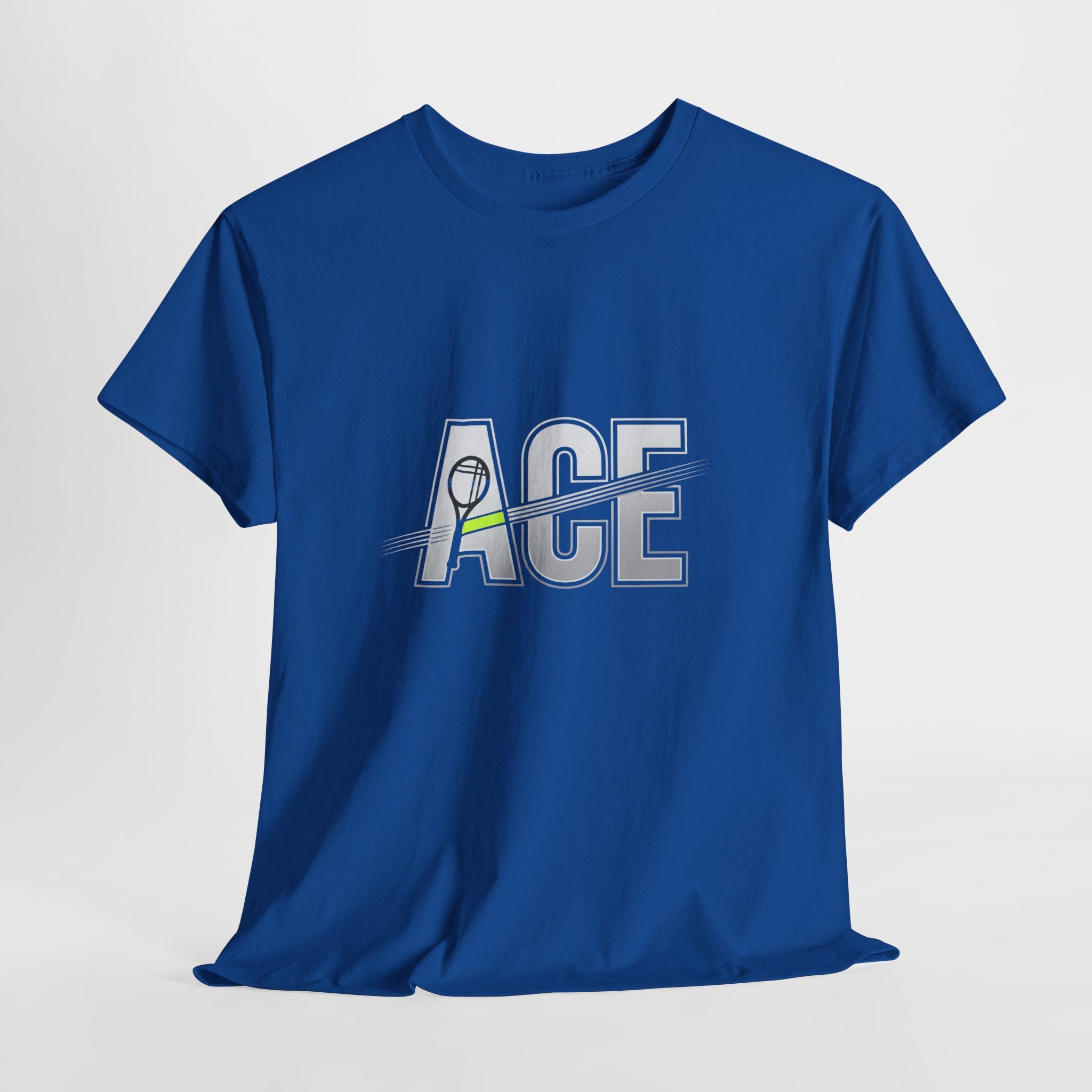 Ace Graphic Tee — Minimal Tennis 'ACE' Design