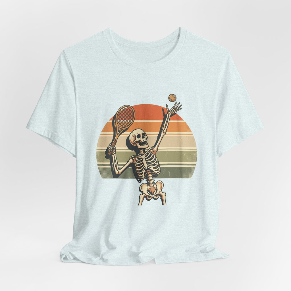 Skeleton Tennis Vintage Sunset Tee
