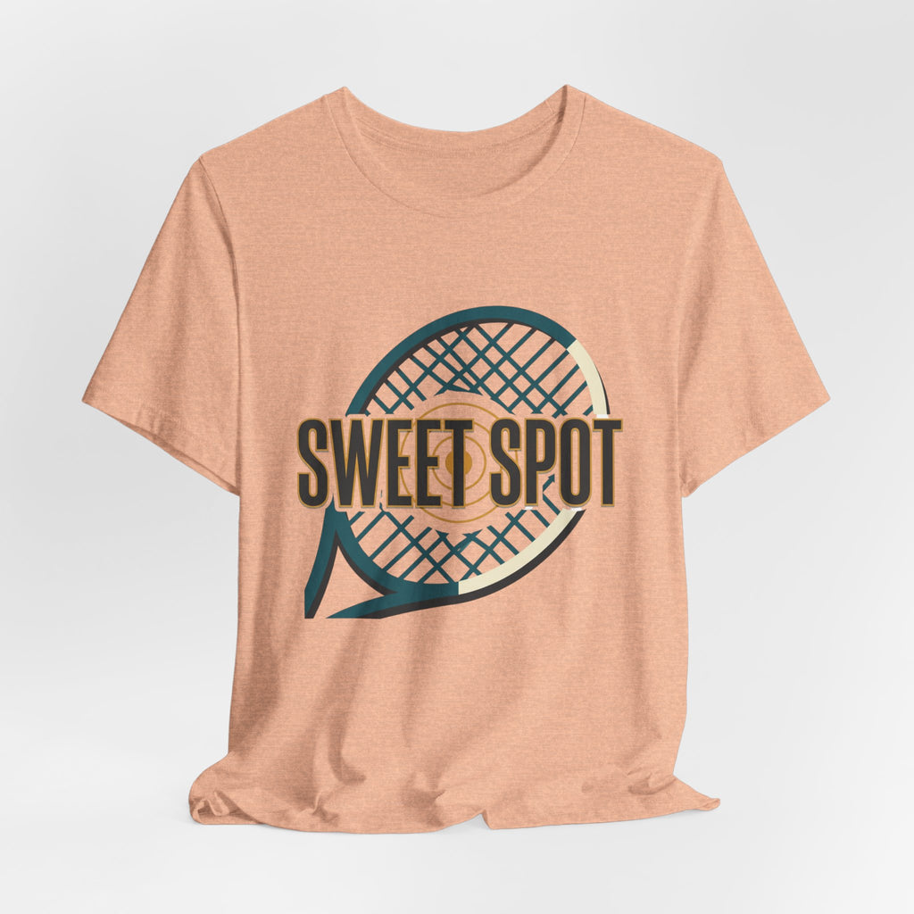 Tennis Tee – “Sweet Spot” Racket Graphic Shirt