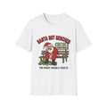 Santa Got Benched T-Shirt – Funny ‘Too Many Double Faults’ Tennis Christmas Tee