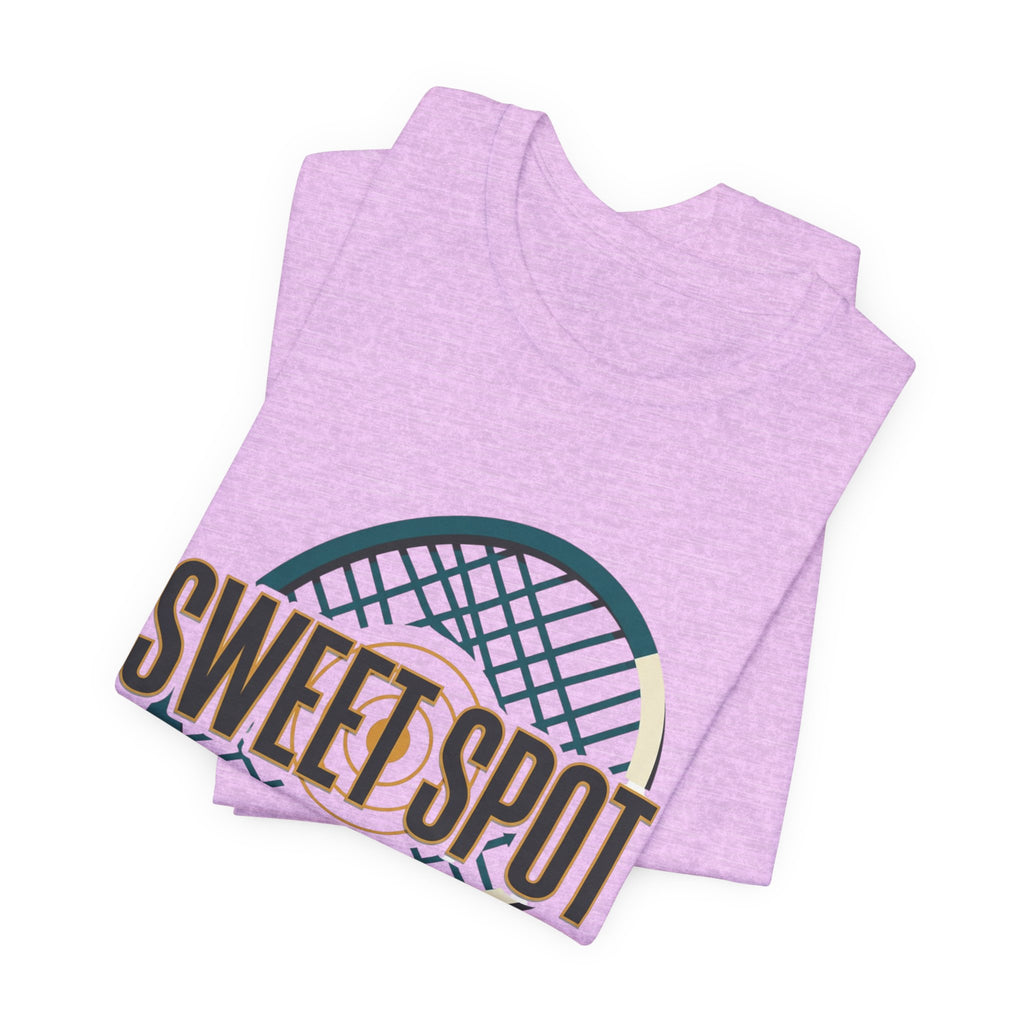 Tennis Tee – “Sweet Spot” Racket Graphic Shirt