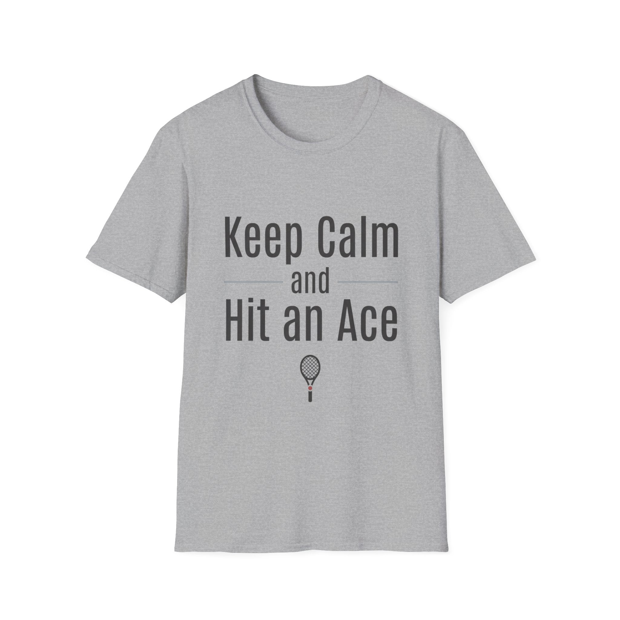 T-Shirt — Keep Calm and Hit an Ace Tennis Tee