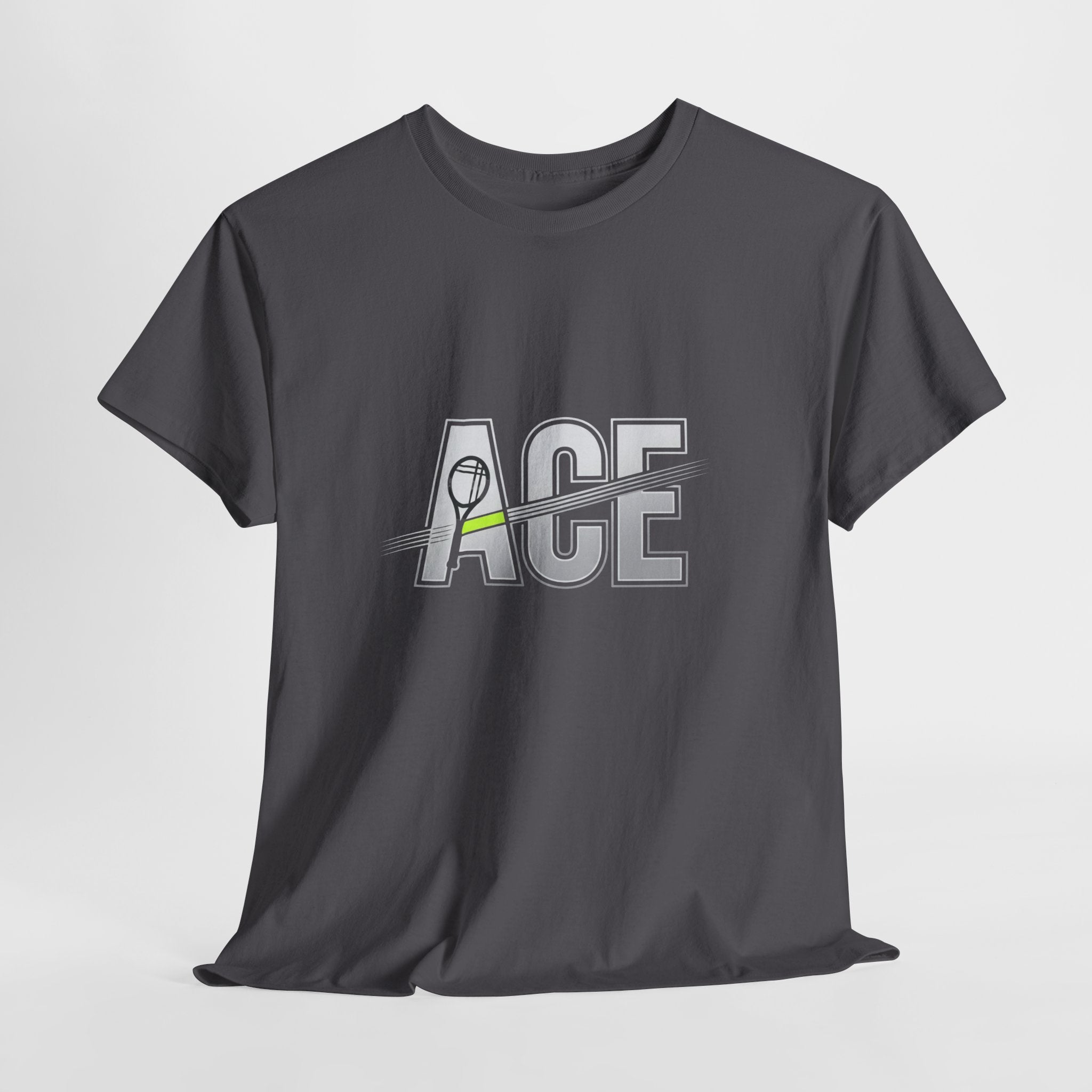 Ace Graphic Tee — Minimal Tennis 'ACE' Design